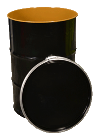 Oceľový sud s odnímateľným vekom od 212 lit.